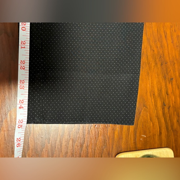 Loft black polka dotted slim ankle pant size 6 - Picture 7 of 8